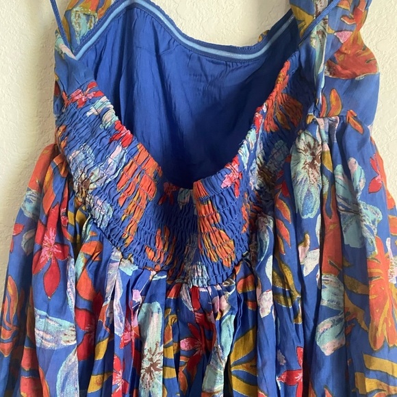 Free People Balloon Hem Floral Tie Two Ways Halter\Strapless Boho Dress SOLD OUT - Picture 11 of 13